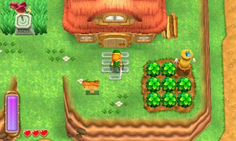 Uno screenshot di gioco da A Link Between Worlds su Nintendo 3DS
