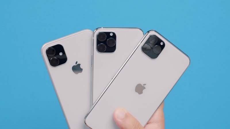 Unità dummy dei tre nuovi iPhone (2019)