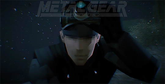 Snake in una gif custom da Metal Gear - Ground Zeroes 