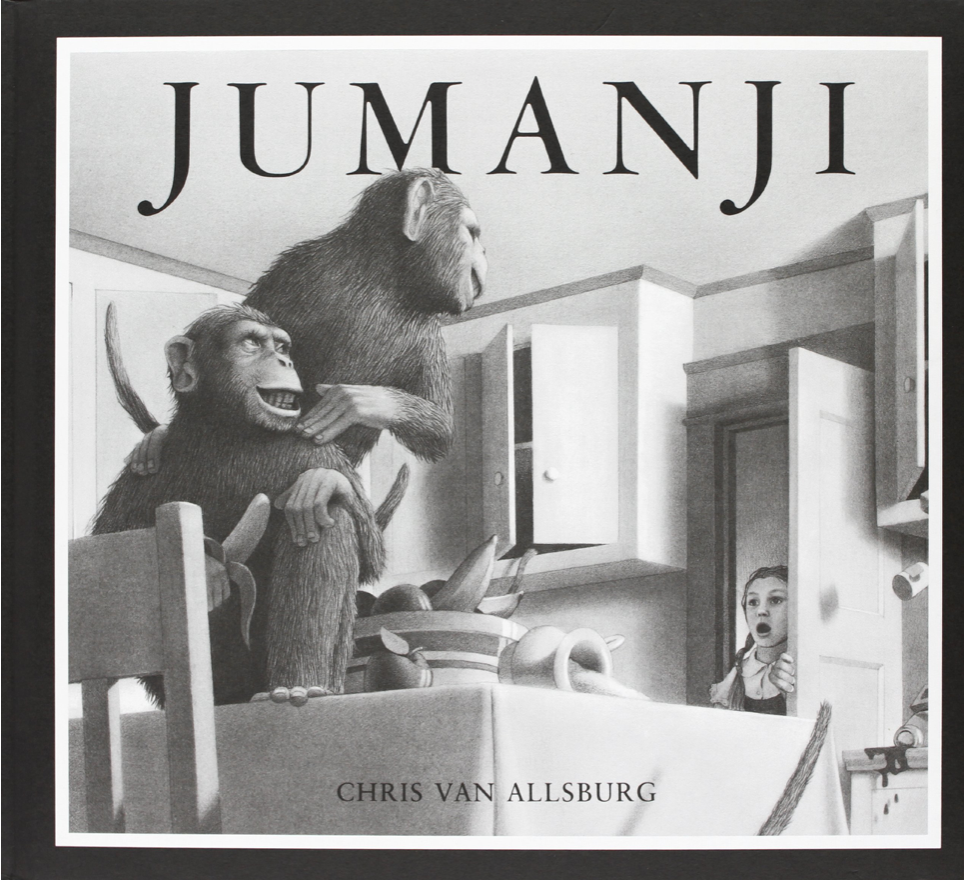 La copertina di Jumanji