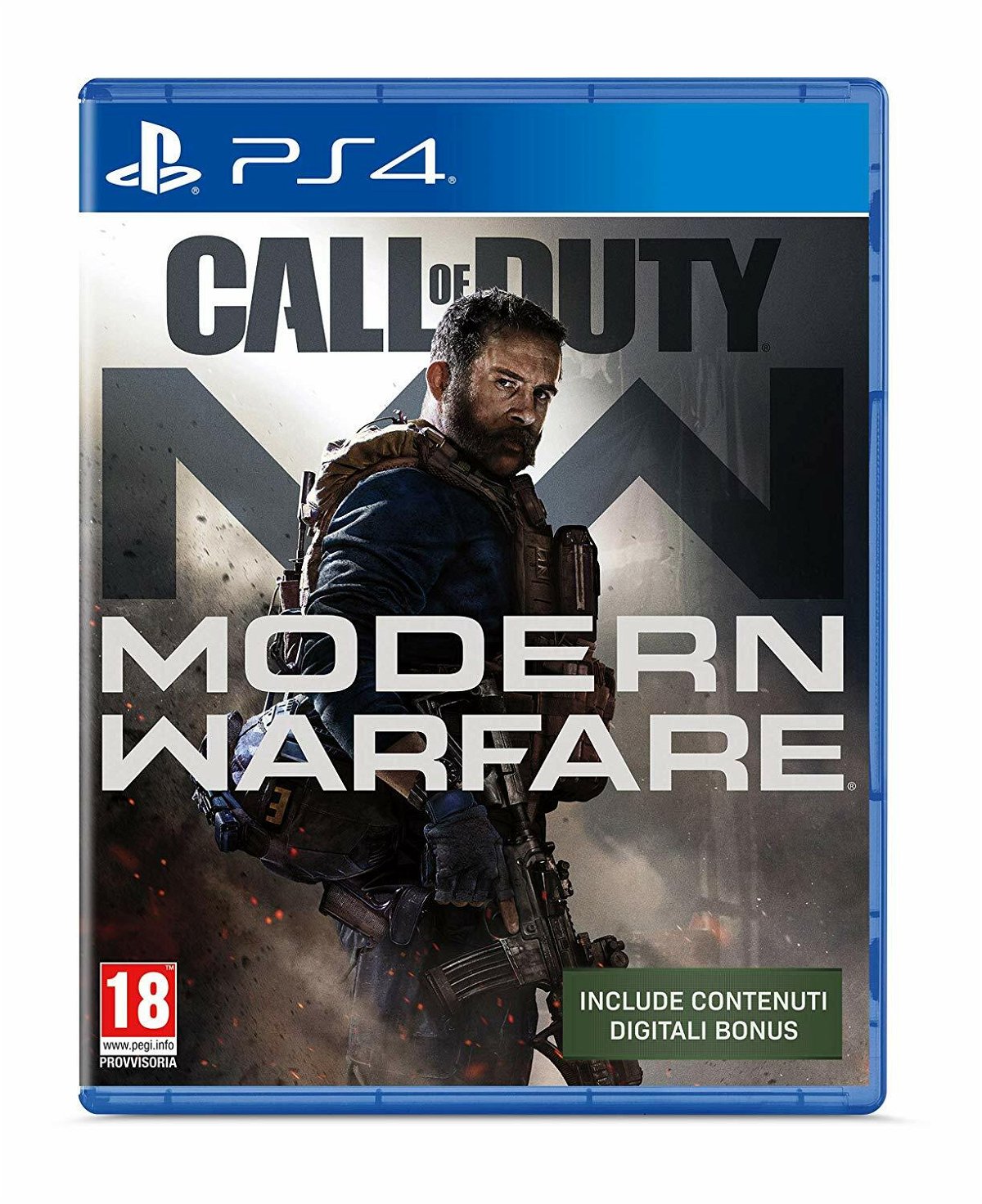 La copertina di Call of Duty Modern Warfare (2019) per PlayStation 4
