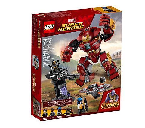 Dettagli del Box del set LEGO Duello con l'Hulkbuster