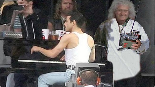 Bohemian Rhapsody, una foto rubata dal set del film
