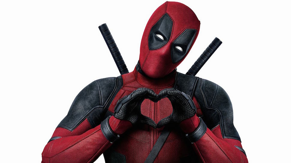 Clicca per vedere l'immagine originale Deadpool immagine promozionale ironica