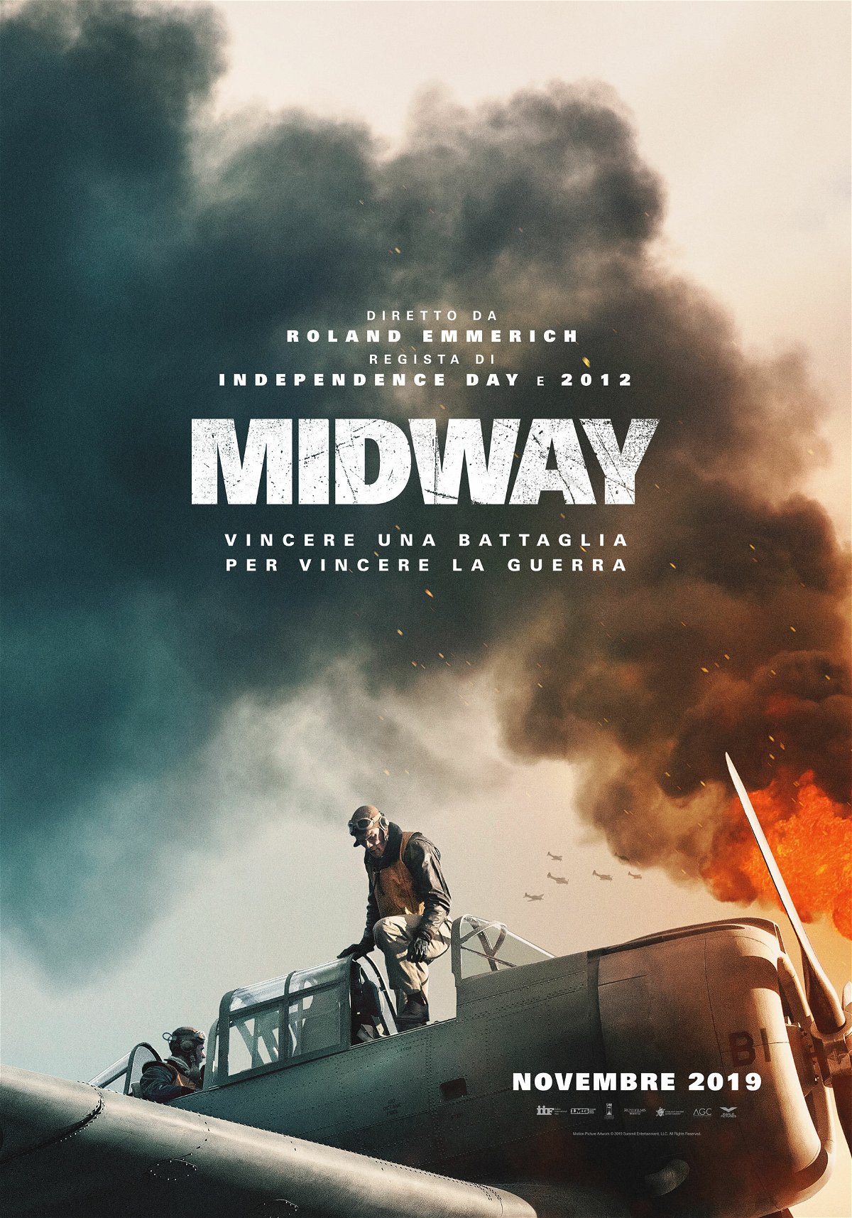Il poster italiano di Midway