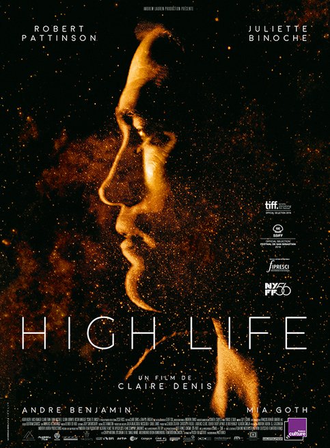 Poster ufficiale di High Life di Claire Denis