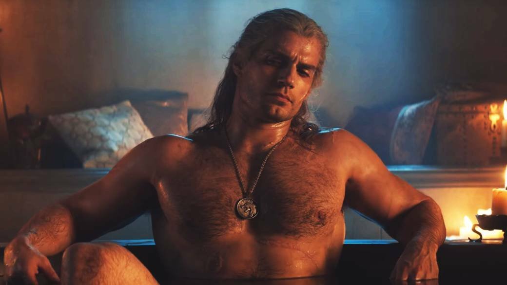 Henry Cavill nei panni di Geralt in The Witcher