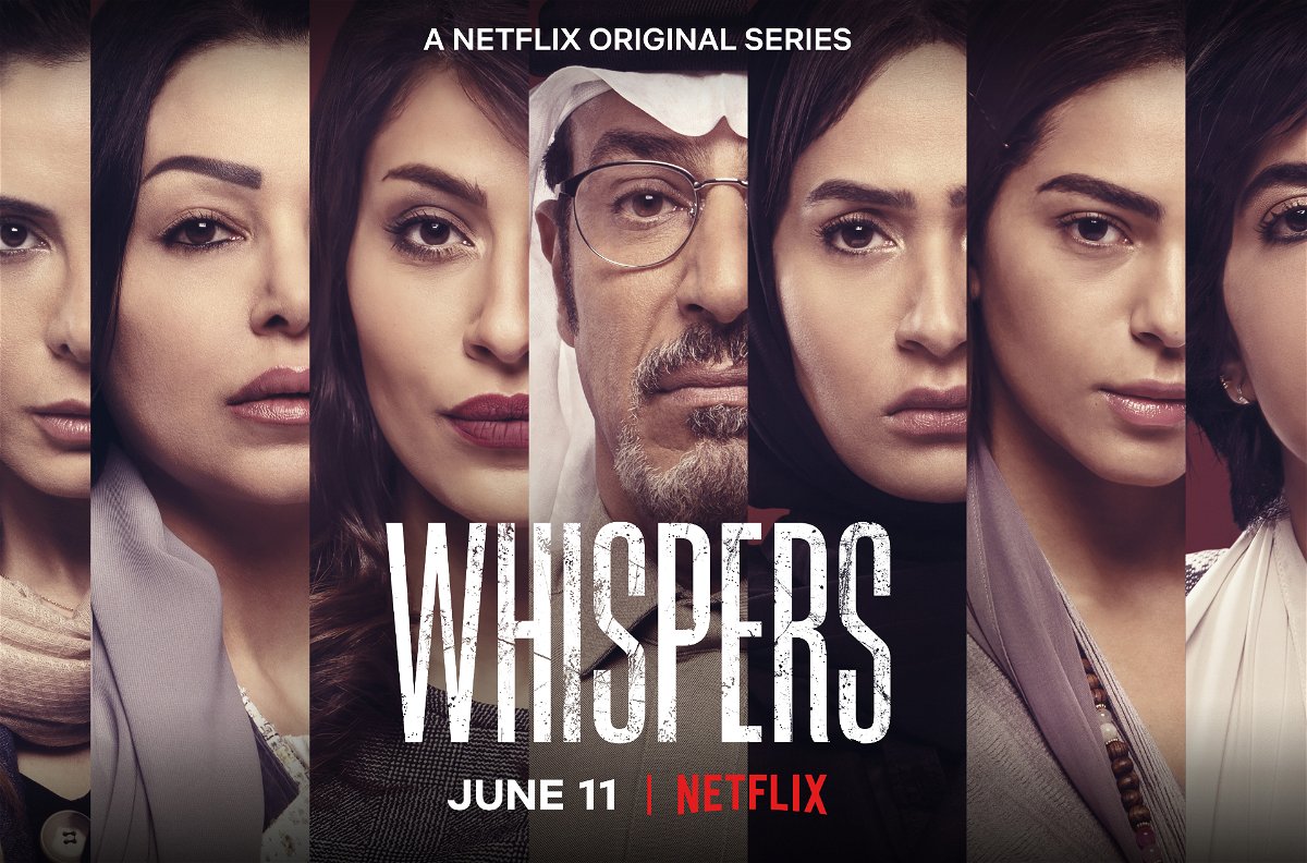Il cast nel poster di Whispers