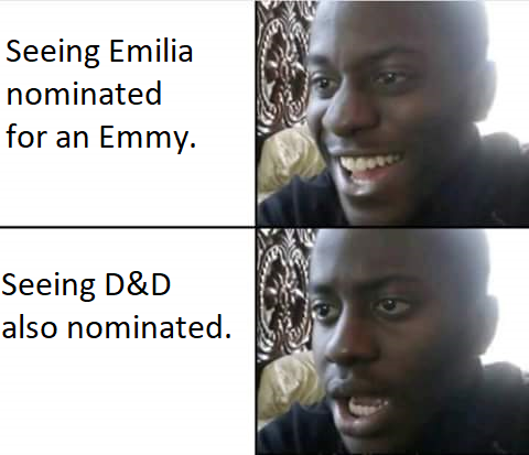 Un meme sulle nomination di D&D per Game of Thrones 8