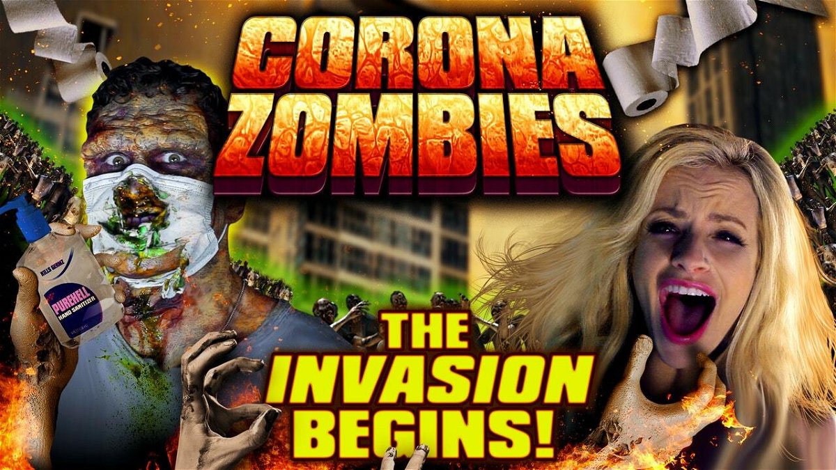 Il poster del film Corona Zombies