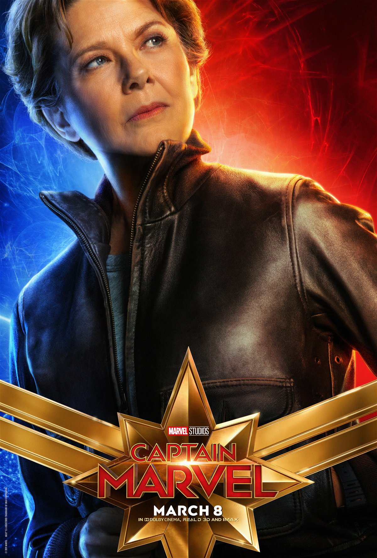 Wendy Lawson nel character poster di Captain Marvel