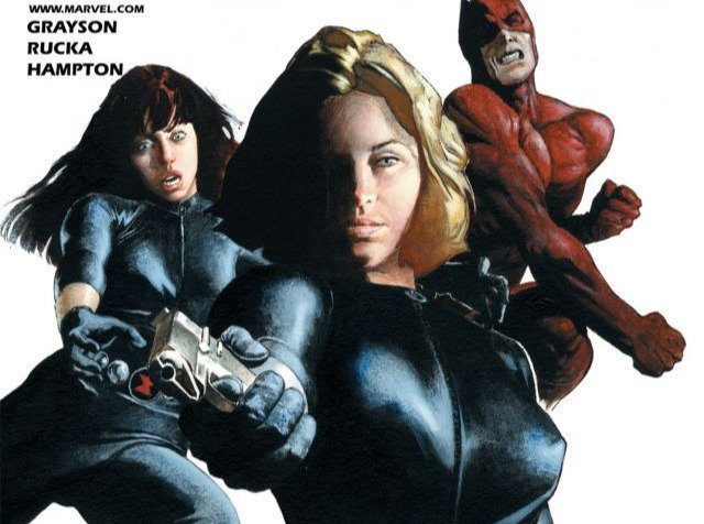 Dettaglio della cover di Black Widow #1