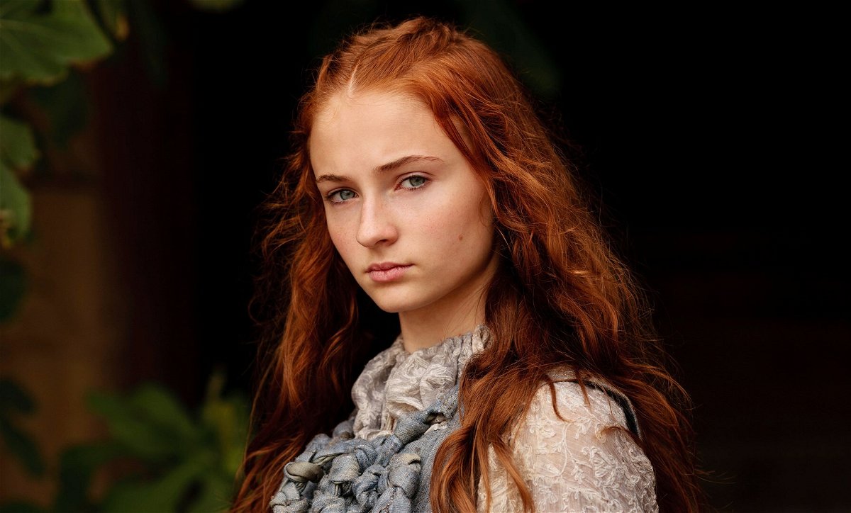 Sophie Turner nei panni di Sansa Stark in Games of Thrones