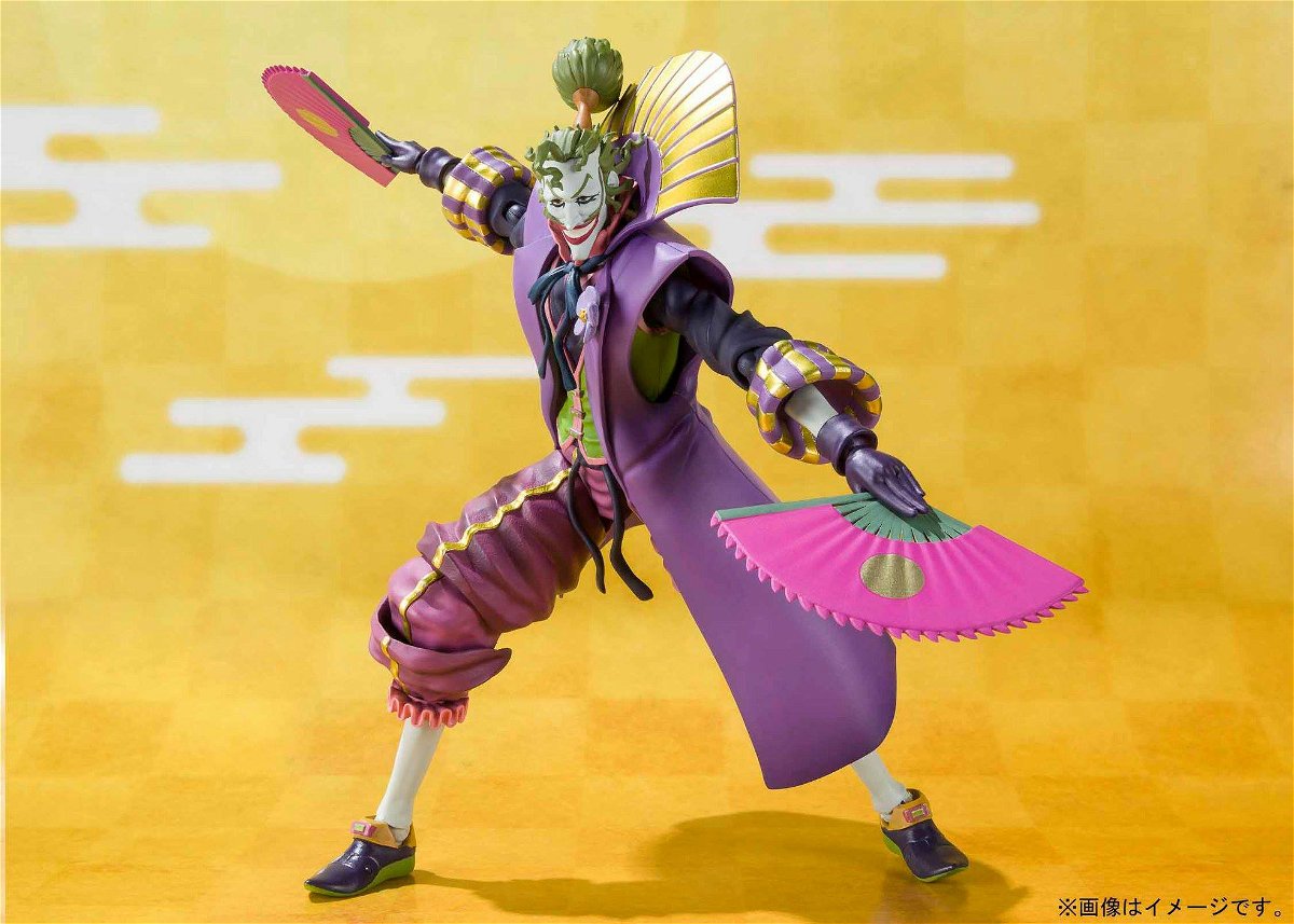 La SH Figuarts Action Figure della versione di Joker presente nel film d'animazione Batman Ninja