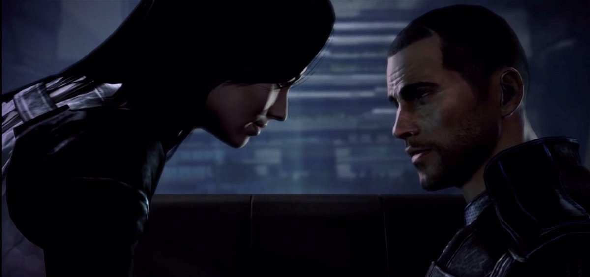 Miranda e Shepard in Mass Effect 3