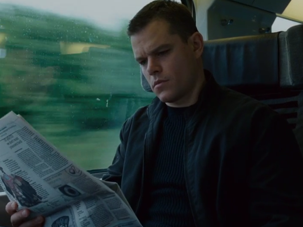 Matt Damon in The Bourne Ultimatum - Il ritorno dello sciacallo