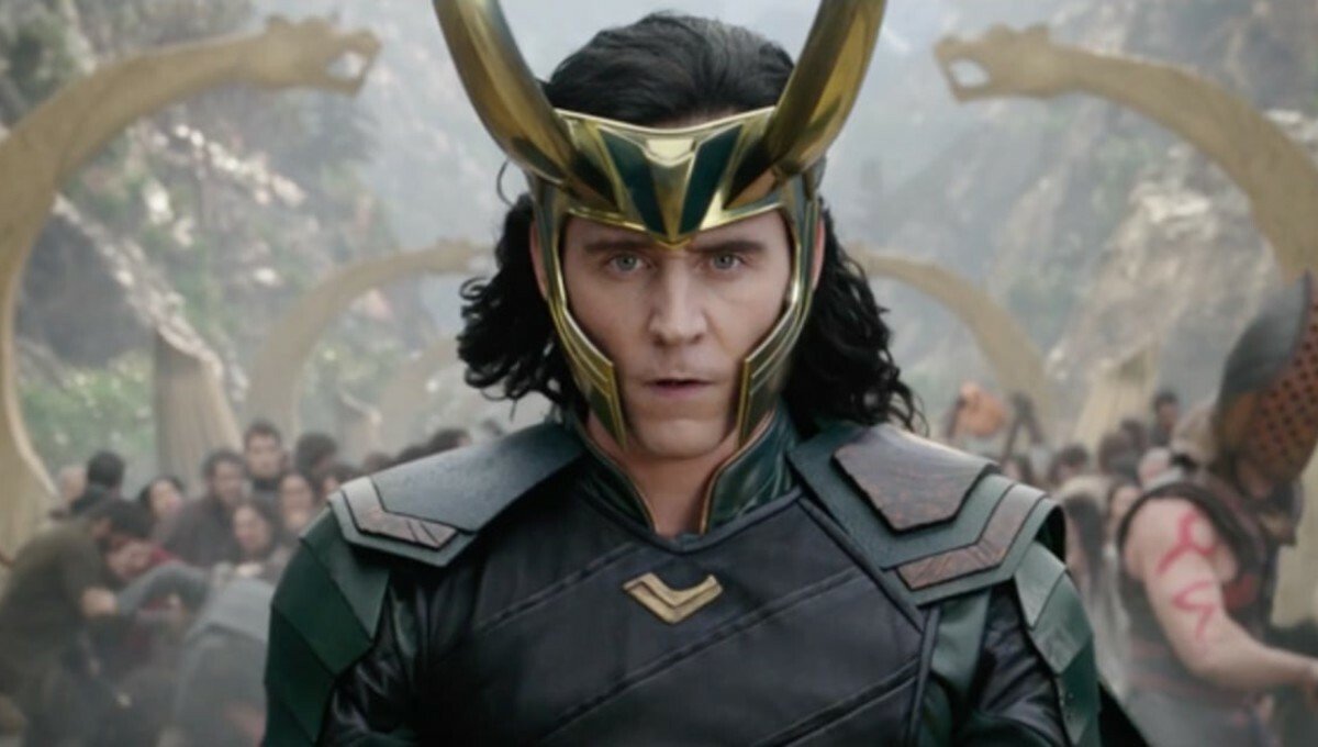 Tom Hiddleston nei panni di Loki