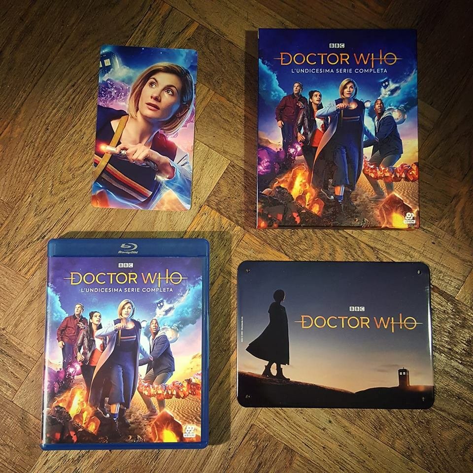 Il cofanetto Blu-ray di Doctor Who 11