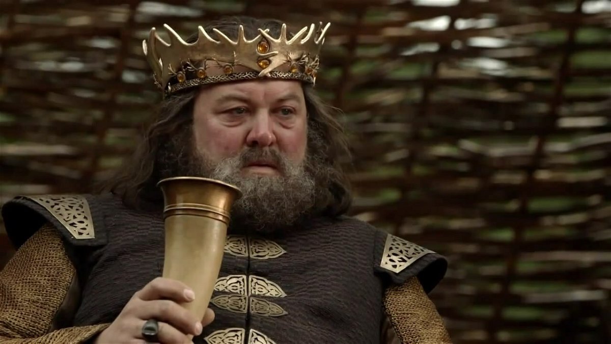 Mark Addy è Re Robert Baratheon in Game of Thrones