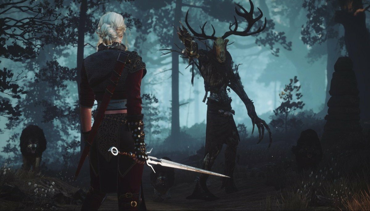 Un Leshy nel videogioco The Witcher 3