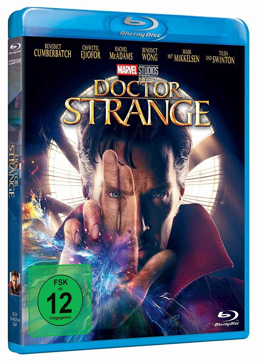 Benedict Cumberbatch nella copertina del Blu-ray di Doctor Strange