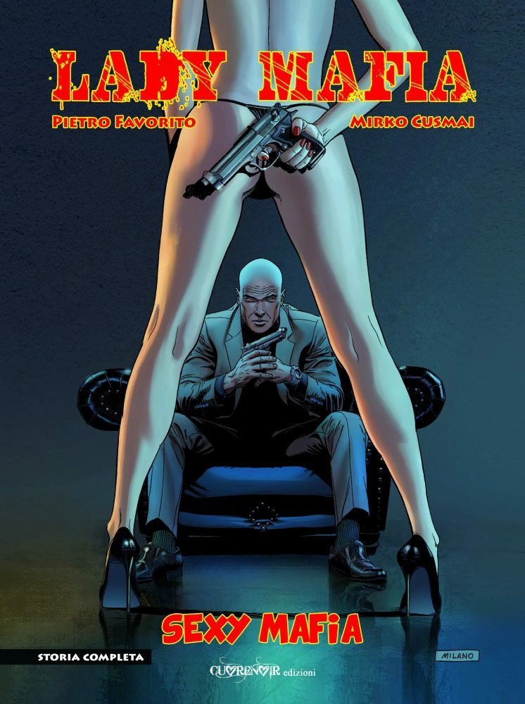 La copertina della nuova graphic novel Sexy Mafia 