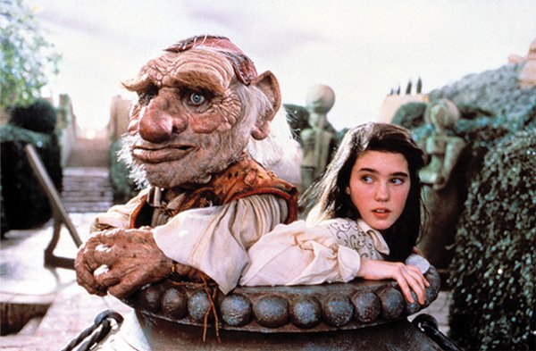 Gil troll Gogol e Sarah in un'immagine del fantasy Labyrinth