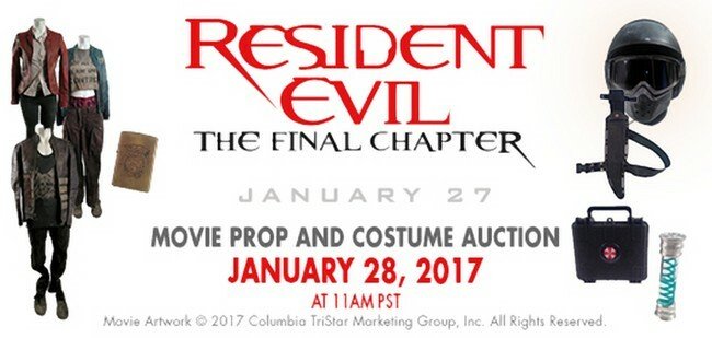 All'asta il 28 gennaio oltre 600 oggetti dal set di Resident Evil