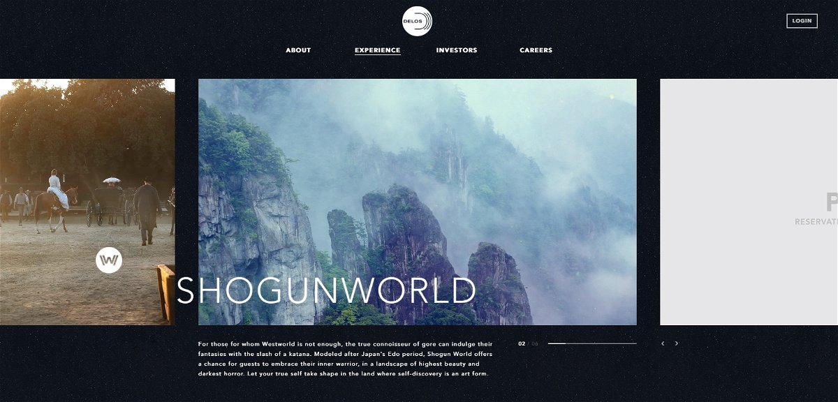Shogun World: la descrizione sul sito ufficiale
