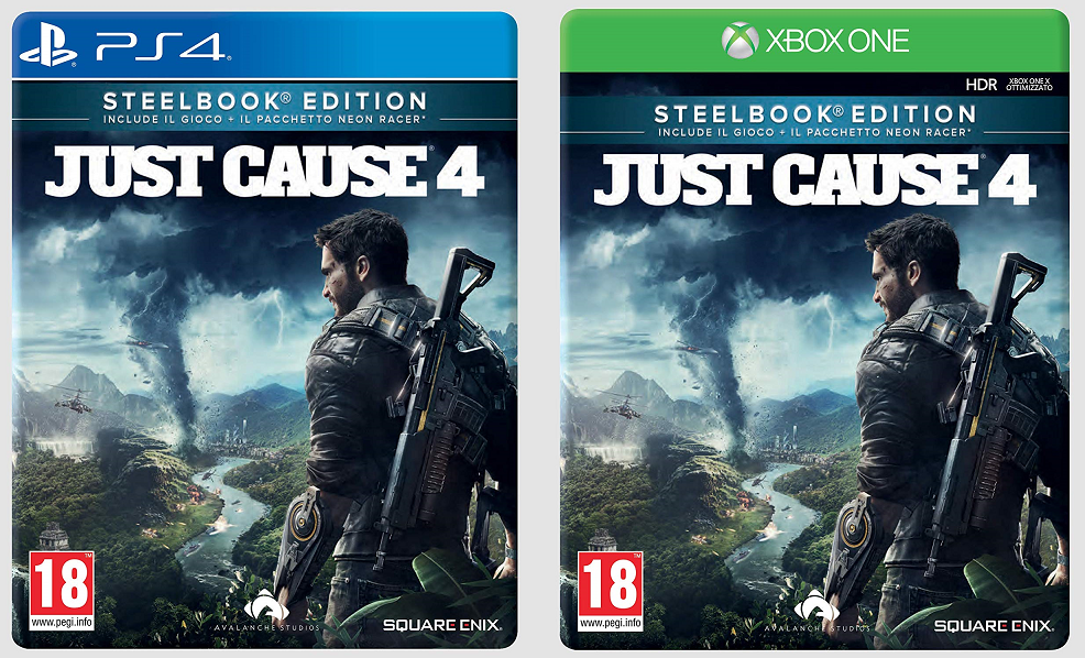 Just Cause 4 - Steelbook Edition per PS4 e Xbox One