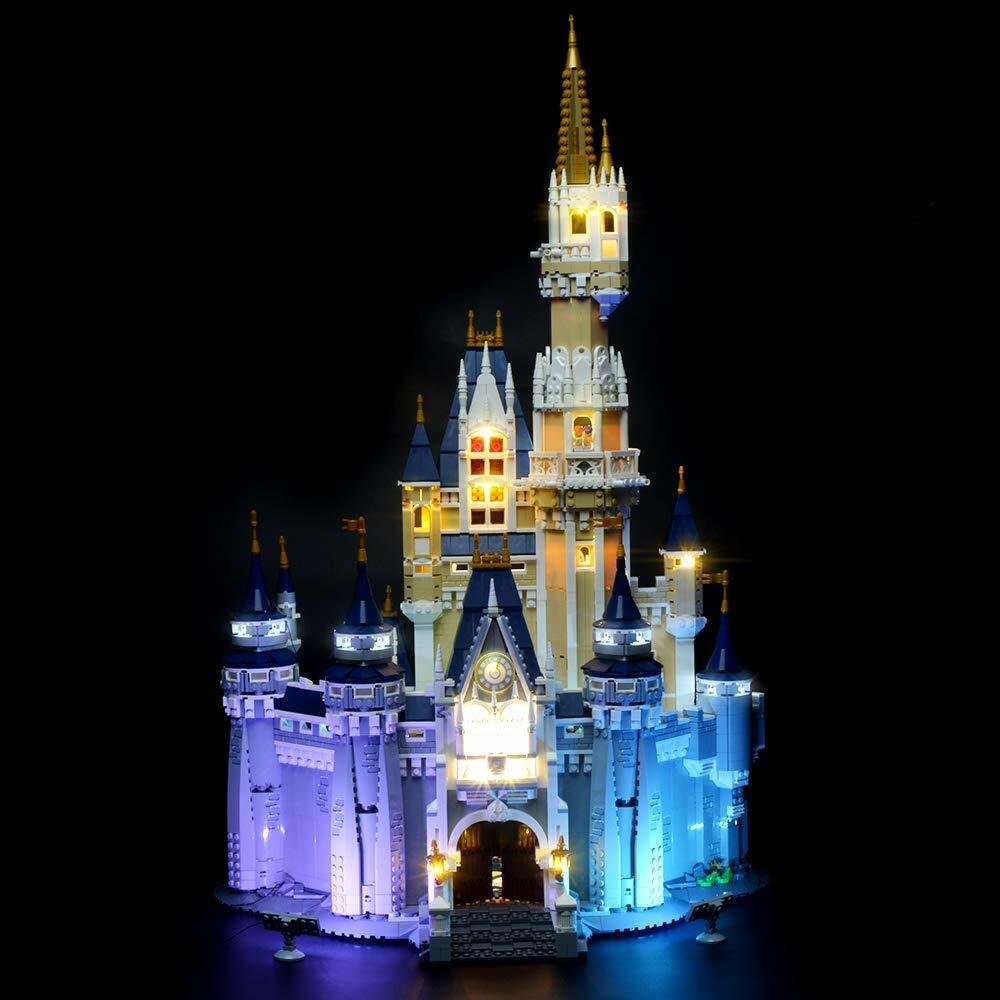 Illuminazione Castello Disney Lego 