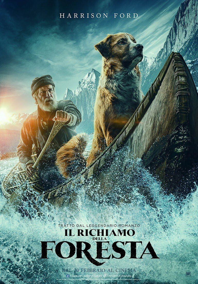 Il poster italiano de Il Richiamo della Foresta