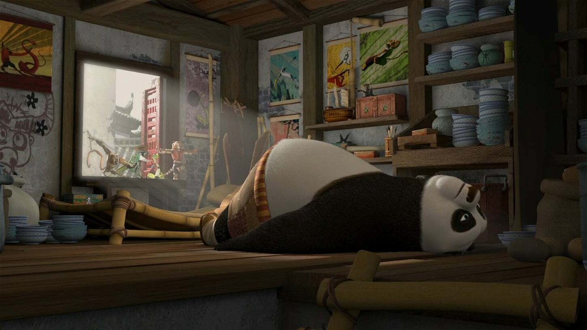 Kung Fu Panda scena: Po Ping