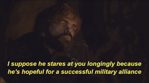 Tyrion dà consigli d'amore a Dany