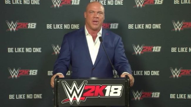 Kurt Angle annuncia il suo ingresso in WWE 2K18