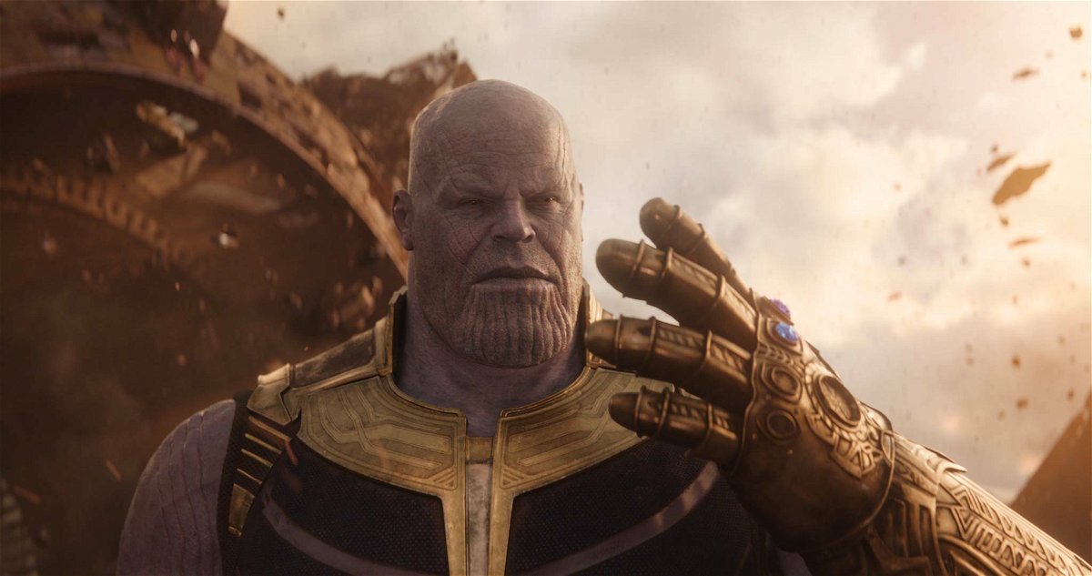 Josh Brolin nei panni di Thanos in Avengers: Infinity War