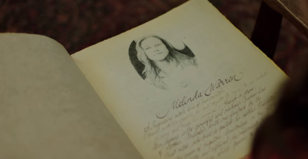 Streghe: la pagina di Melinda Warren dal nuovo trailer del reboot