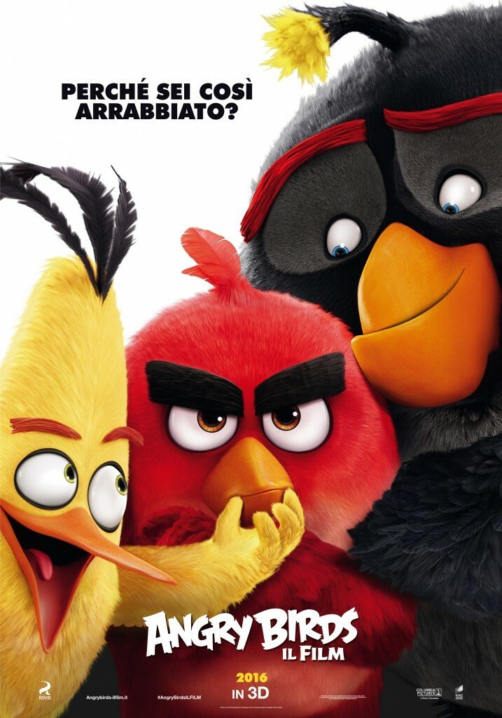 Perché sei così arrabbiato? Angry Birds arriva nei cinema italiani a giugno 2016