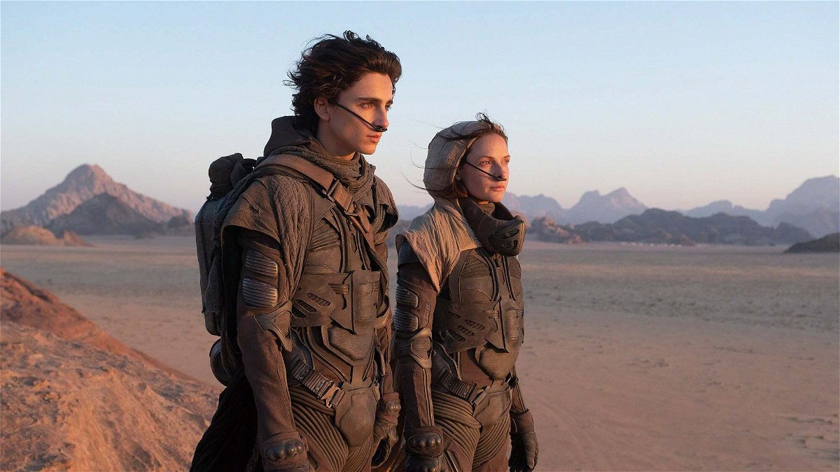 Nel deserto, due dei protagonisti di Dune