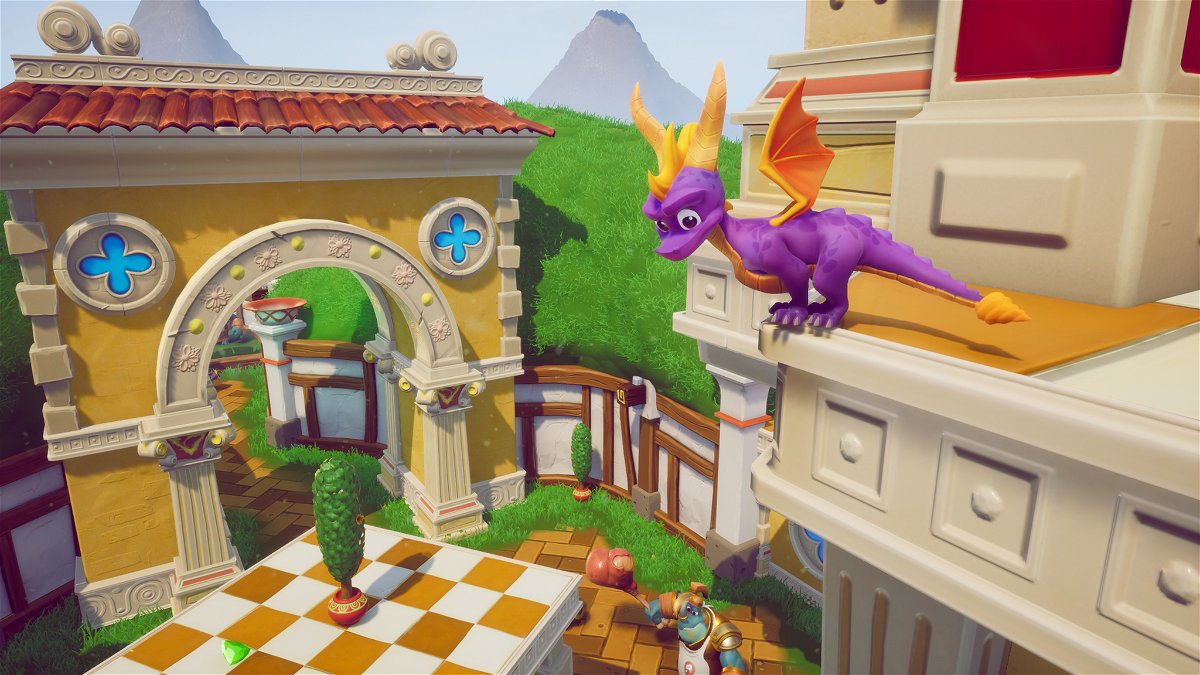 Spyro in azione in Reignited Trilogy