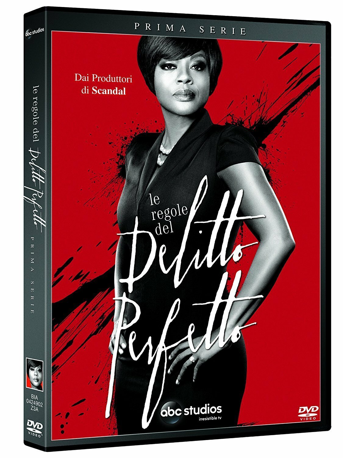 Viola Davis nella copertina del cofanetto DVD de Le regole del delitto perfetto