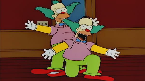 Una scena dell'episodio de I Simpson Homer il Clown