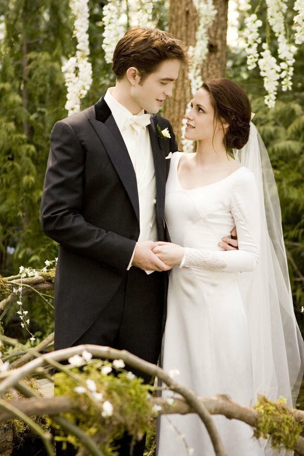 Una scena del matrimonio di Bella ed Edward in Breaking Dwan