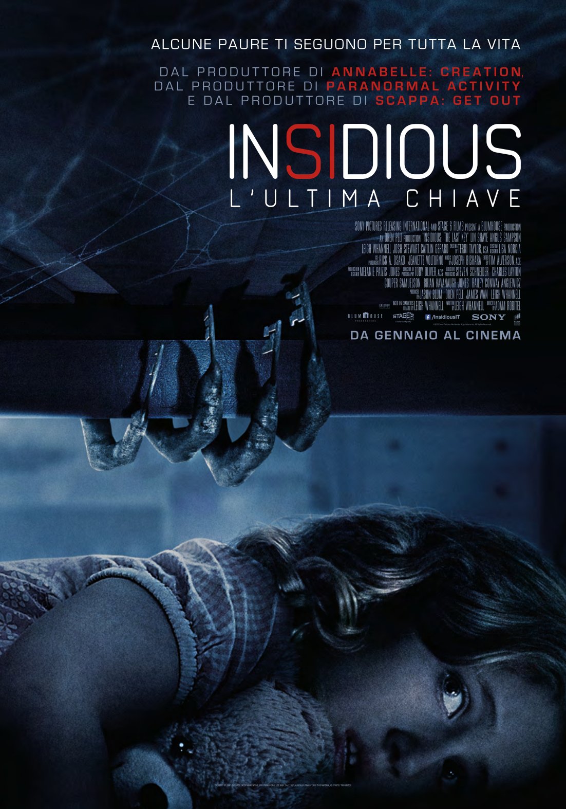 Insidious: L'Ultima Chiave poster