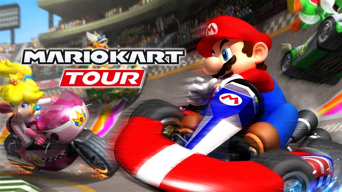 Un'immagine promozionale di Mario Kart Tour