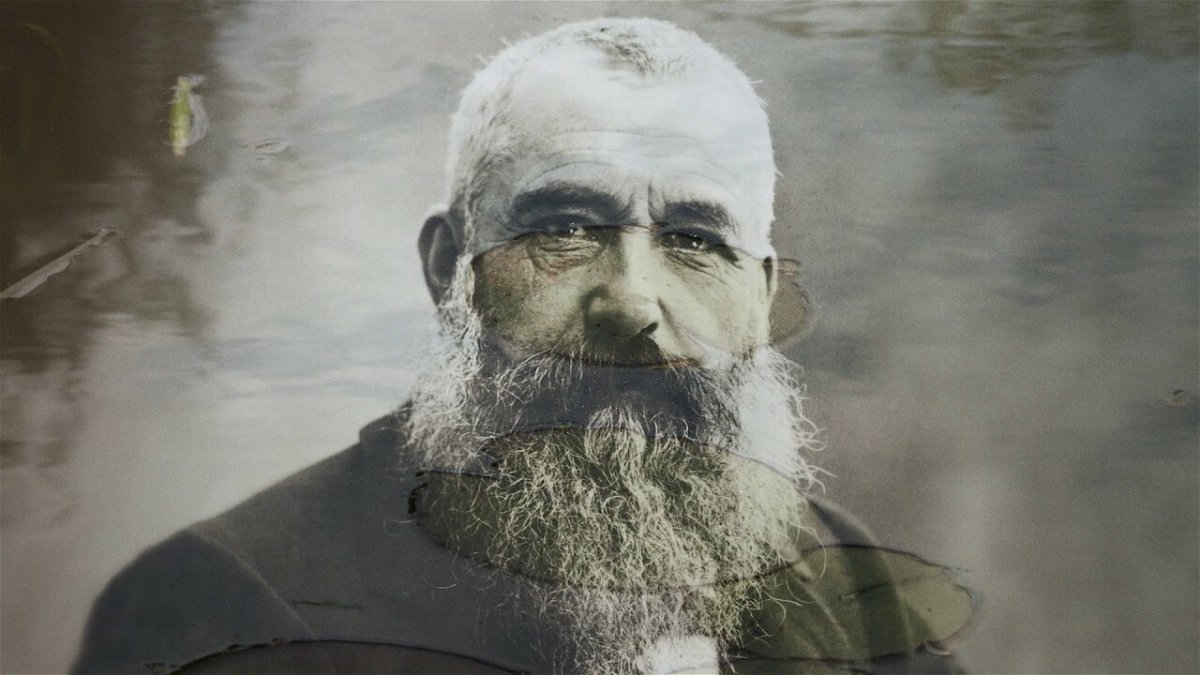 Foto d'epoca di Claude Monet