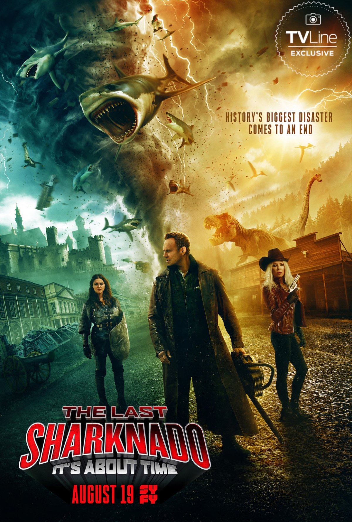 il poster di Sharknado 6