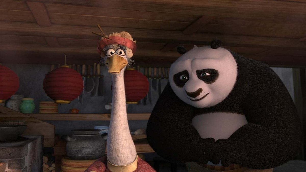 Kung Fu Panda 2 scena