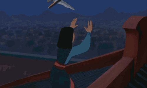 Una scena di Mulan