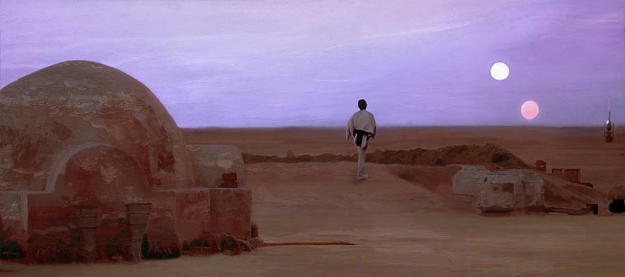 Luke Skywalker su Tatooine